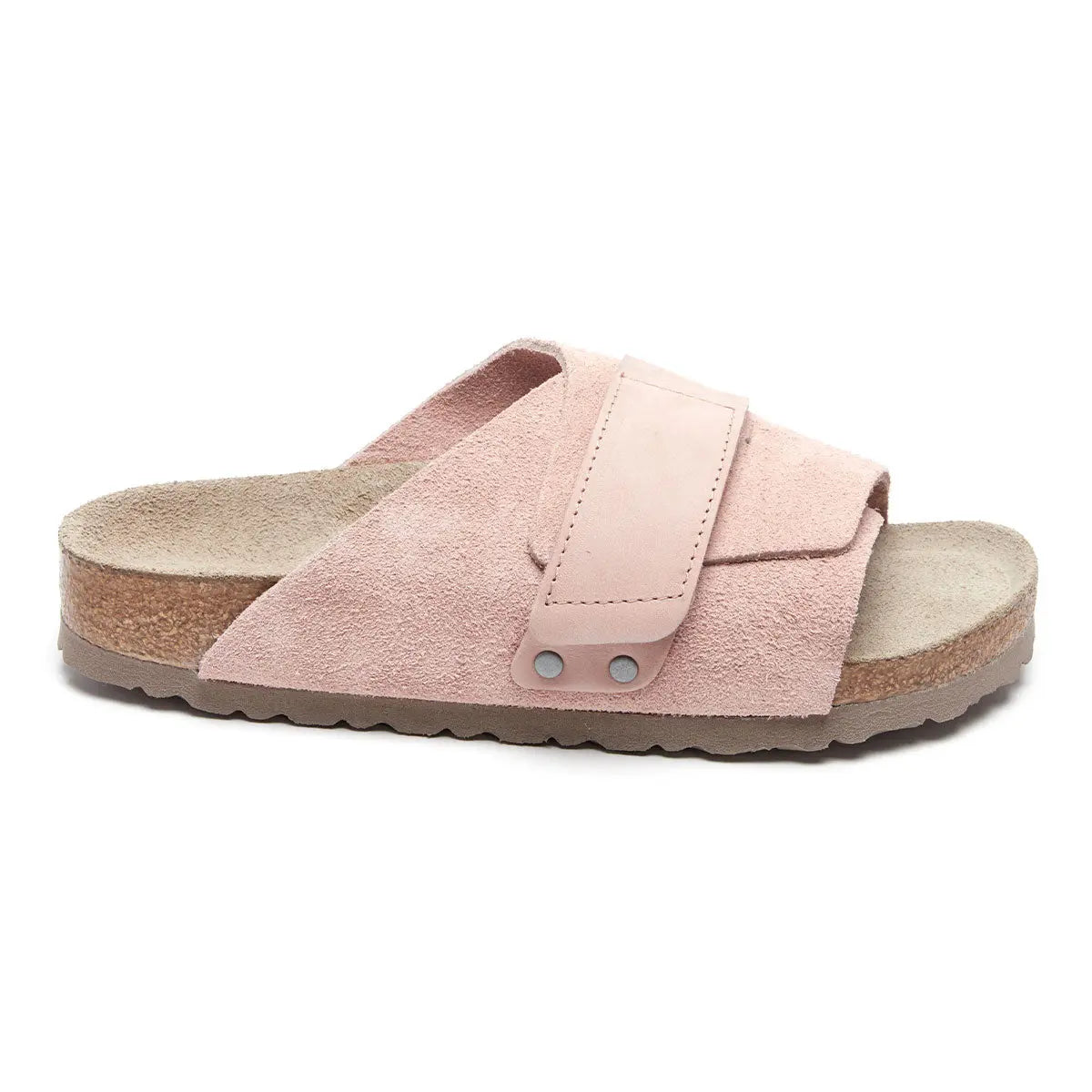 Birkenstock Kyoto Soft Footbed Nubuck Suede Leather Sandals - Image 7