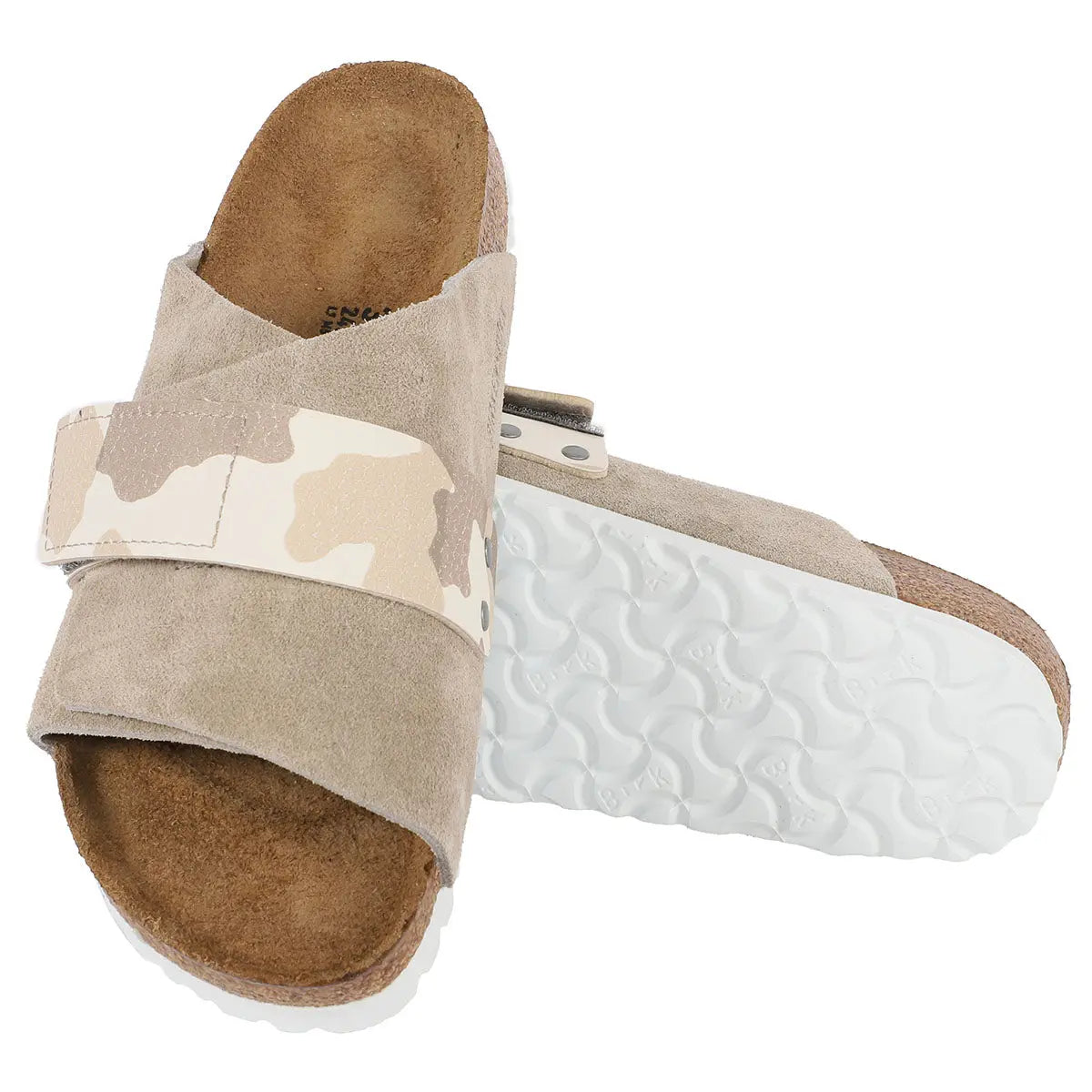 Birkenstock Kyoto Suede Leather Birko-Flor Sandals - Image 2