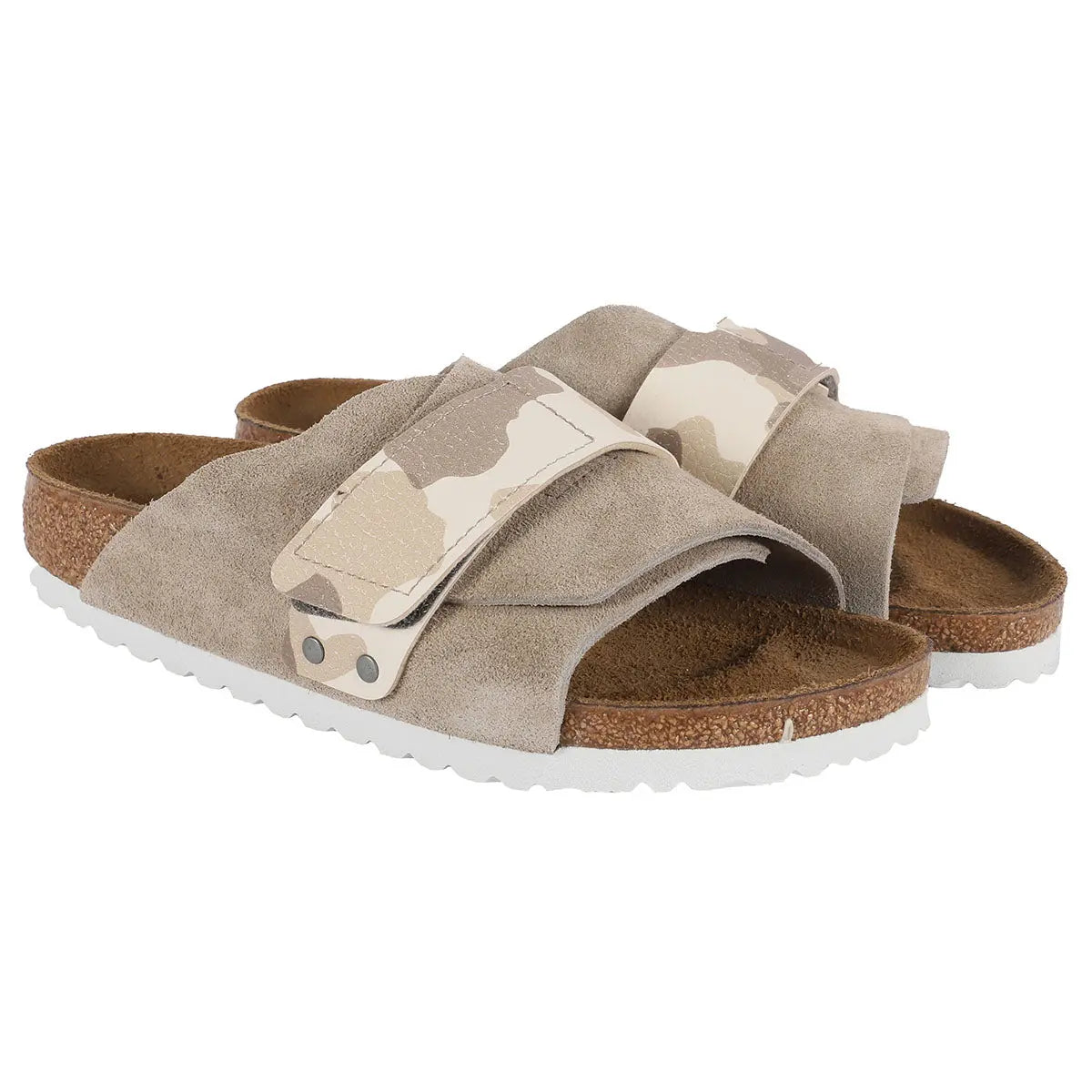 Birkenstock Kyoto Suede Leather Birko-Flor Sandals - Image 3
