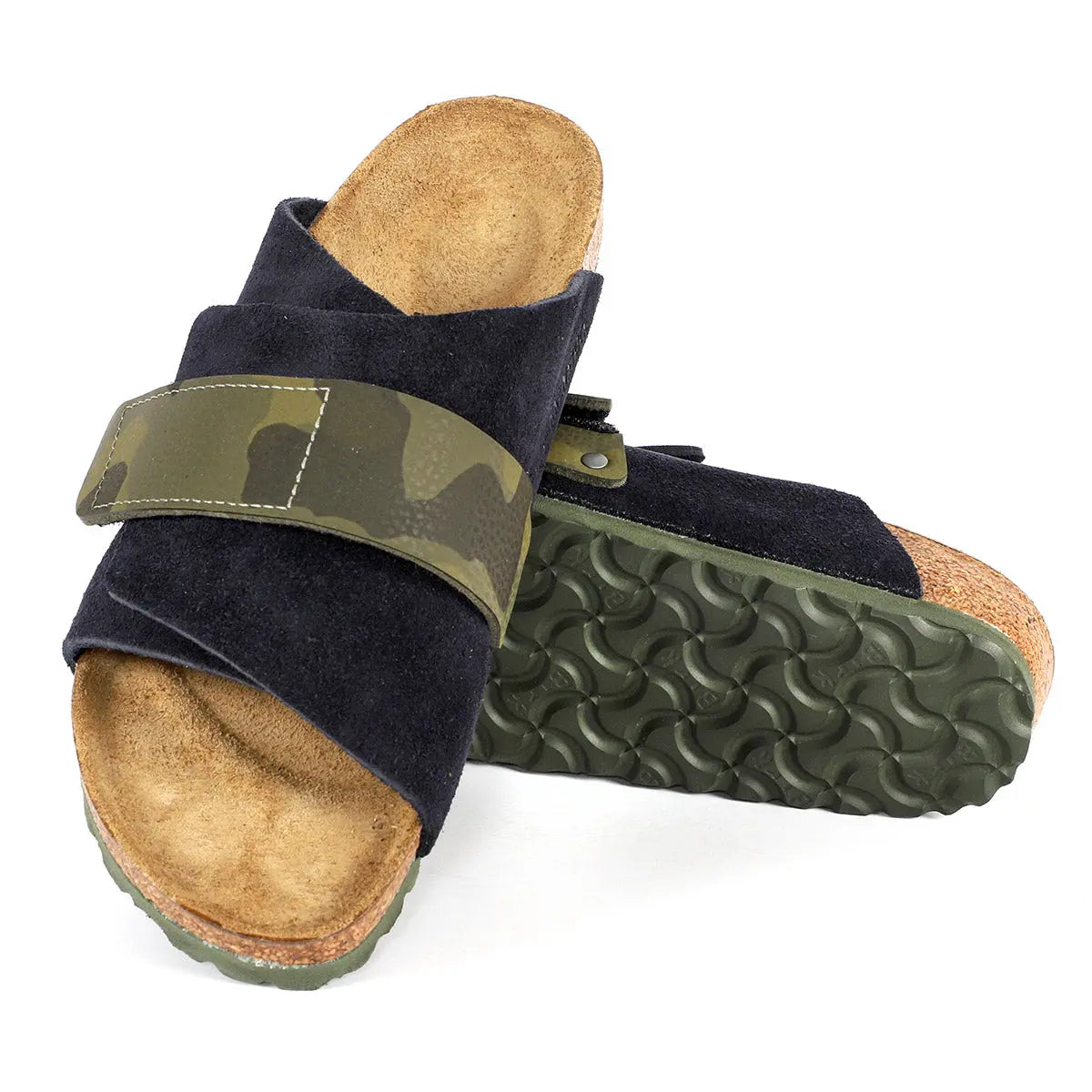 Birkenstock Kyoto Suede Leather Birko-Flor Sandals - Image 6