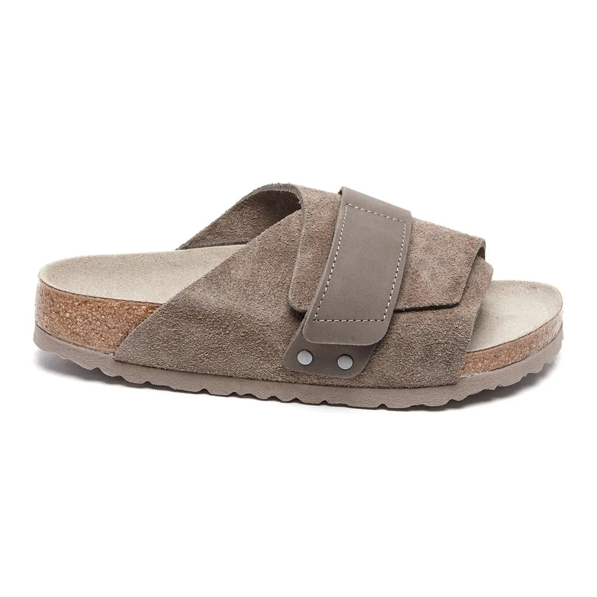 Birkenstock Kyoto Suede Leather Sandals - Image 4