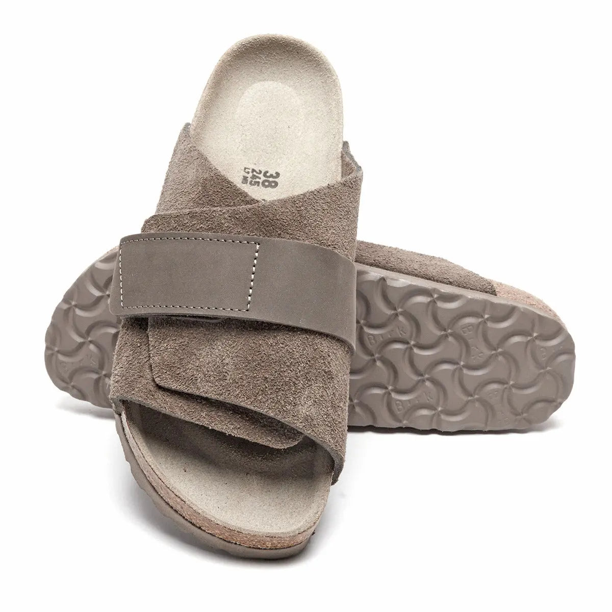 Birkenstock Kyoto Suede Leather Sandals - Image 3