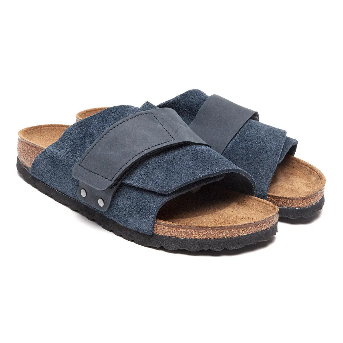 Birkenstock Kyoto Suede Leather Sandals - Image 6