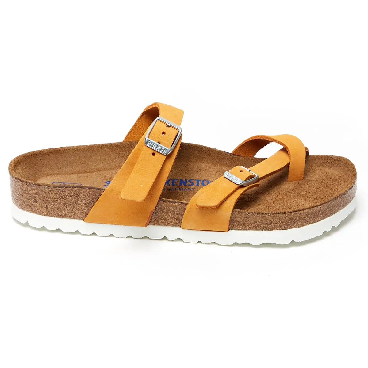 Birkenstock Mayari Soft Footbed Nubuck Leather Sandals - Image 8