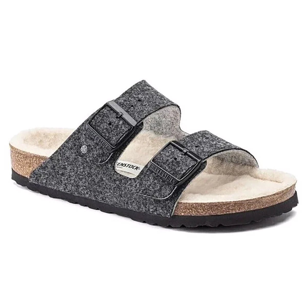 Birkenstock Arizona Happy Lamb Wool Felt Sandals - Image 5