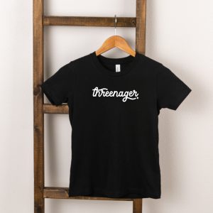 The Juniper Shop Toddler | Threenager Short Sleeve Crew Neck