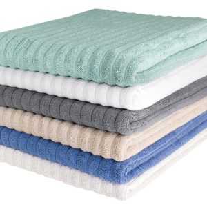 Classic Turkish Towels 100% Turkish Cotton Washcloths Set of 6. Absorbent & Quick Dry. Face Towels Wash Cloths for Hotel. Spa & Gym I 13x13
