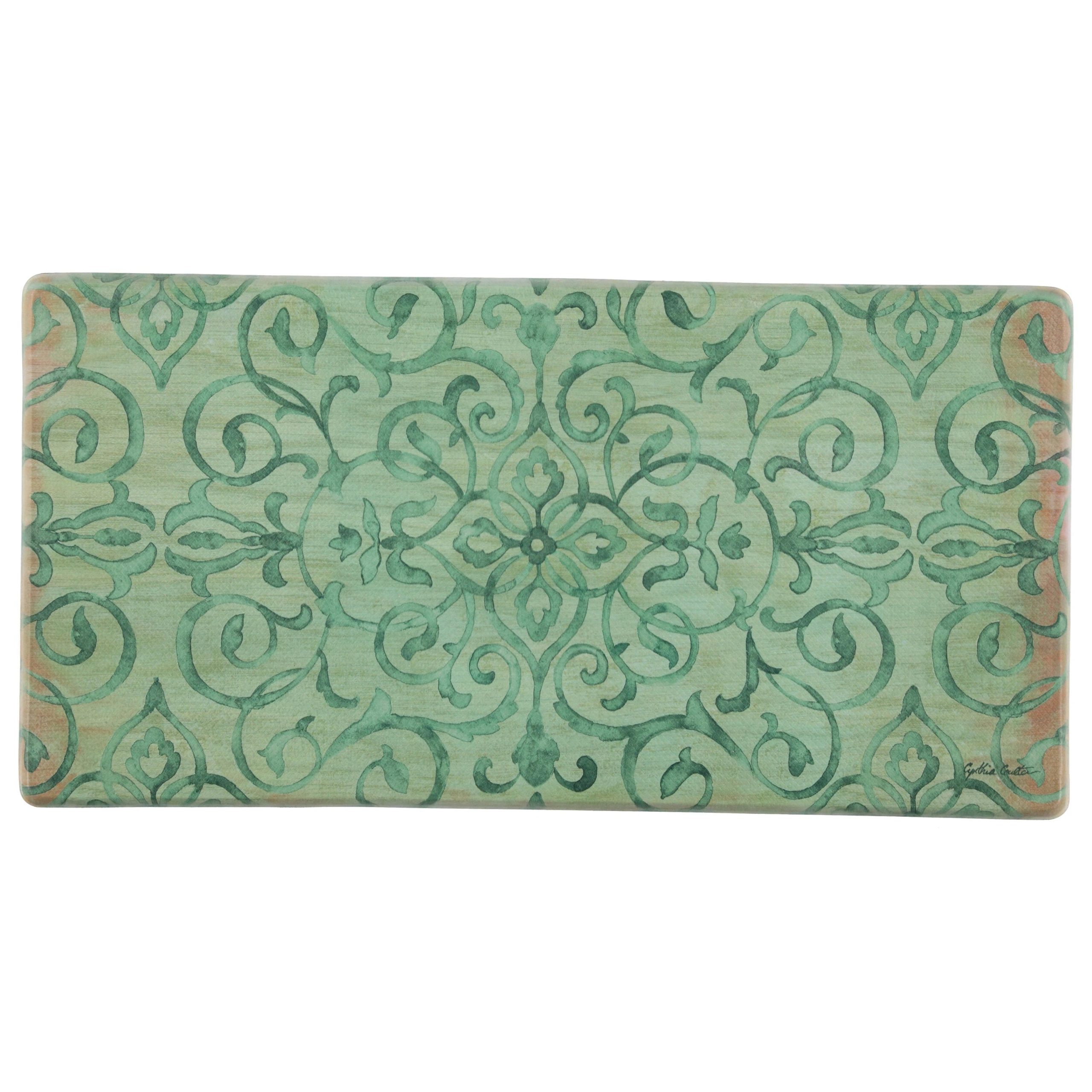 20x39 Anti-Fatigue Embossed Floor Mat (RUSTIC MEDALLION) - Image 8