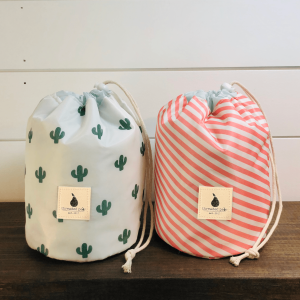 Portable Cosmetic Bagss by Threaded Pear