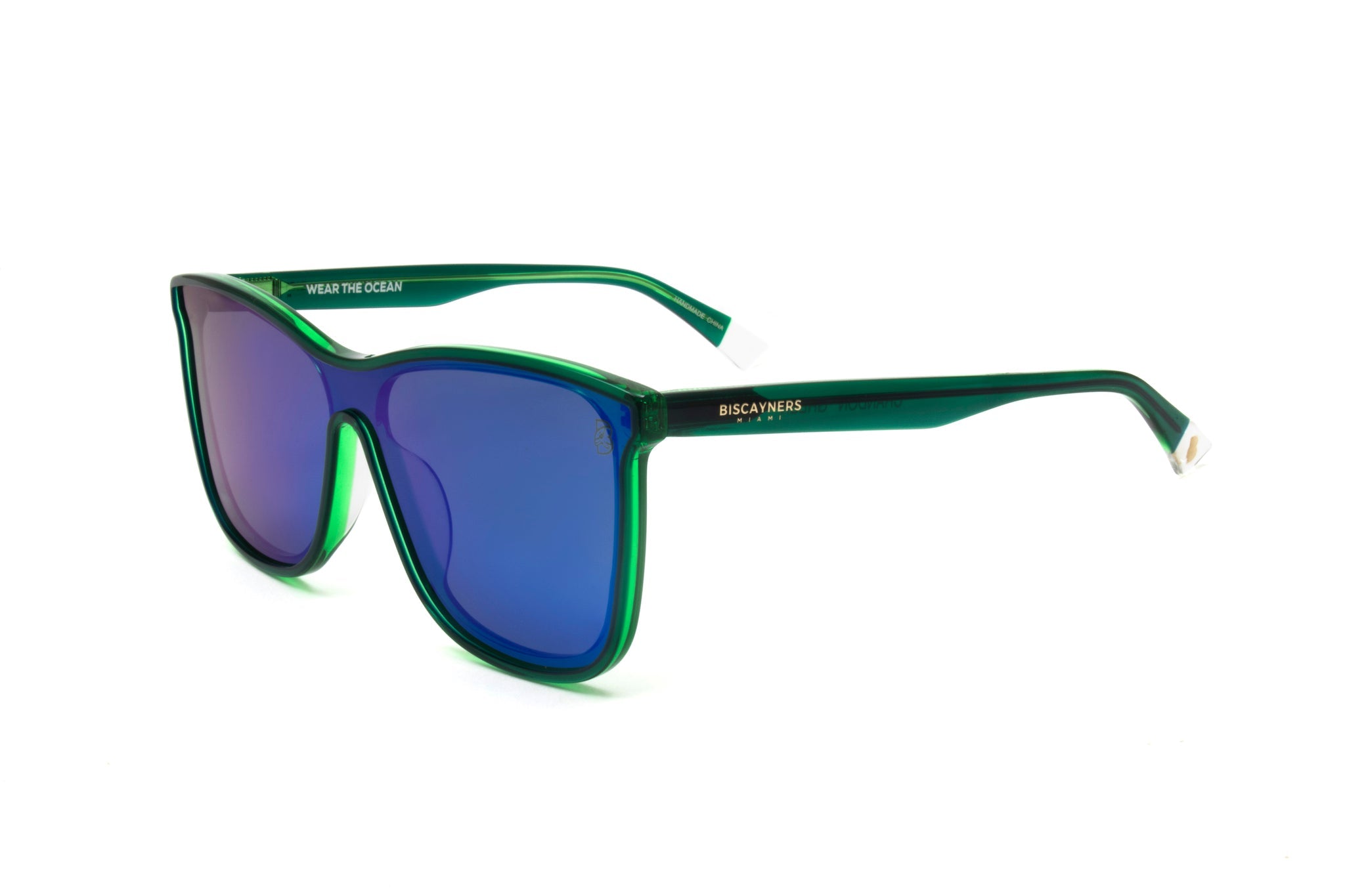 Biscayners Crandon Green Men's Sunglasses
