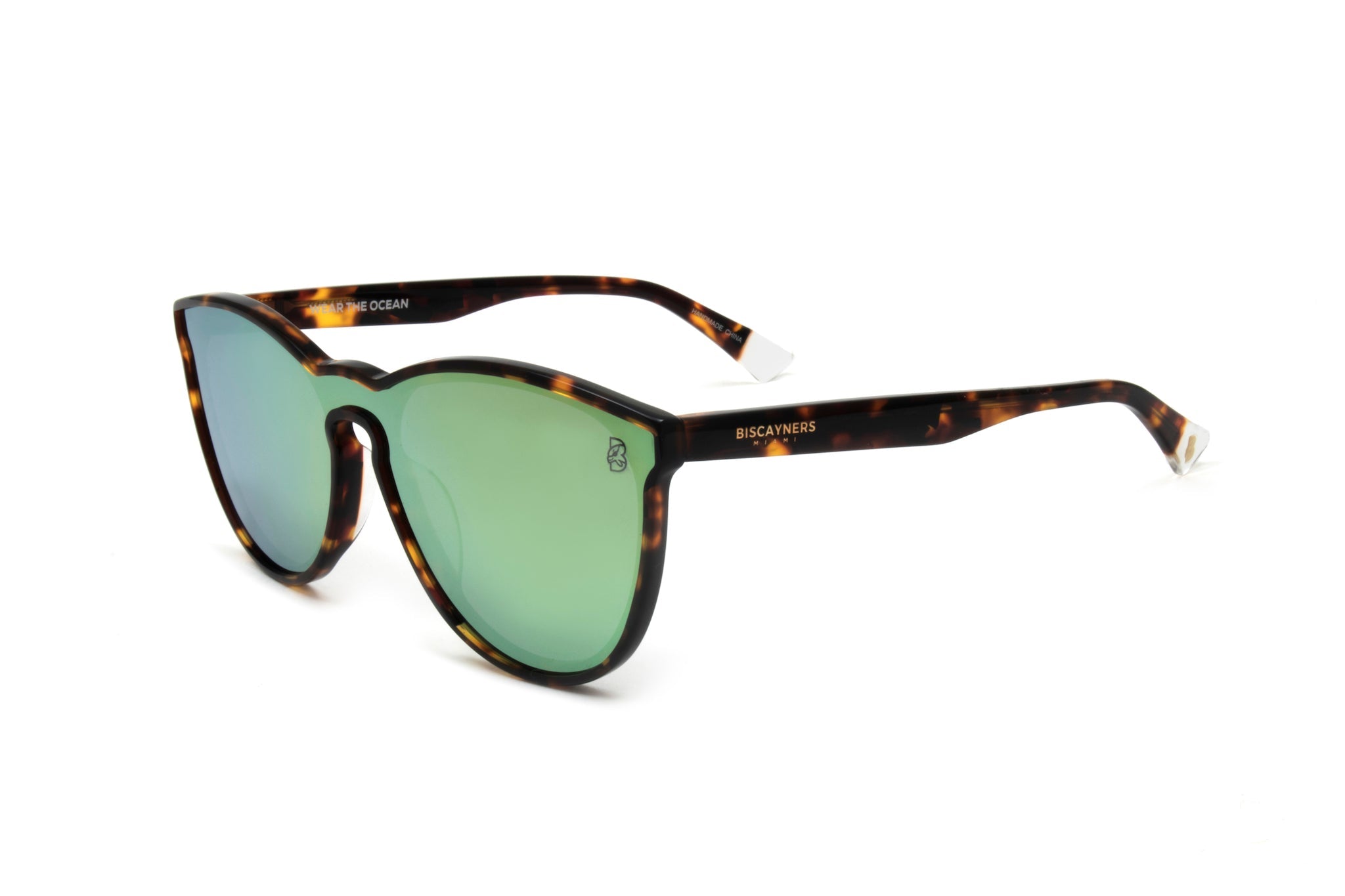 Biscayners Cranwood Tortoise Men's Sunglasses
