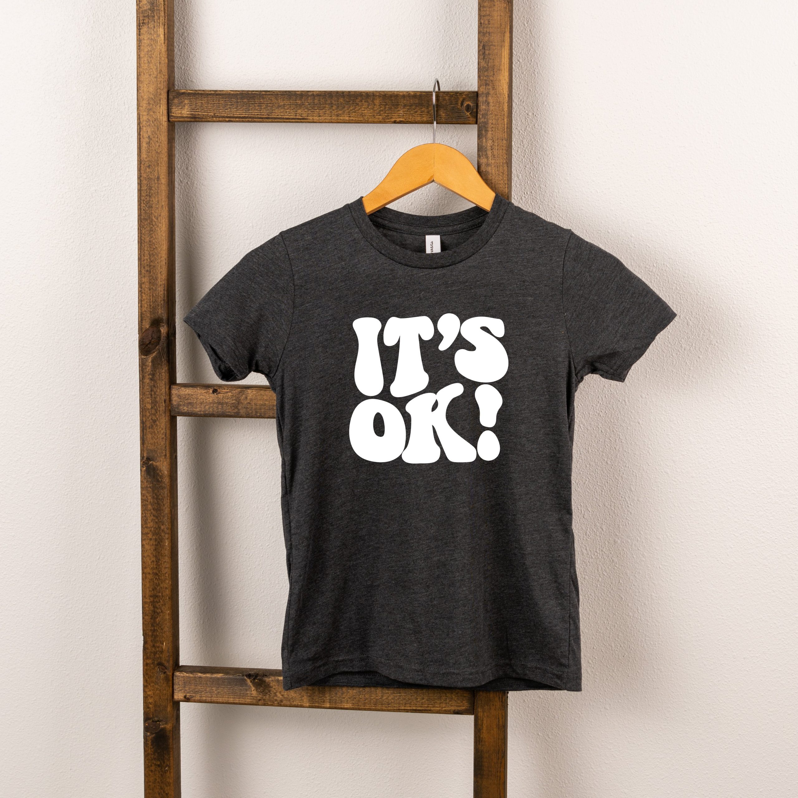 The Juniper Shop Toddler | It's Ok Short Sleeve Crew Neck - Image 2