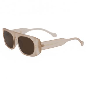 TopFoxx Claim It - Clear Brown Women's Sunglasses