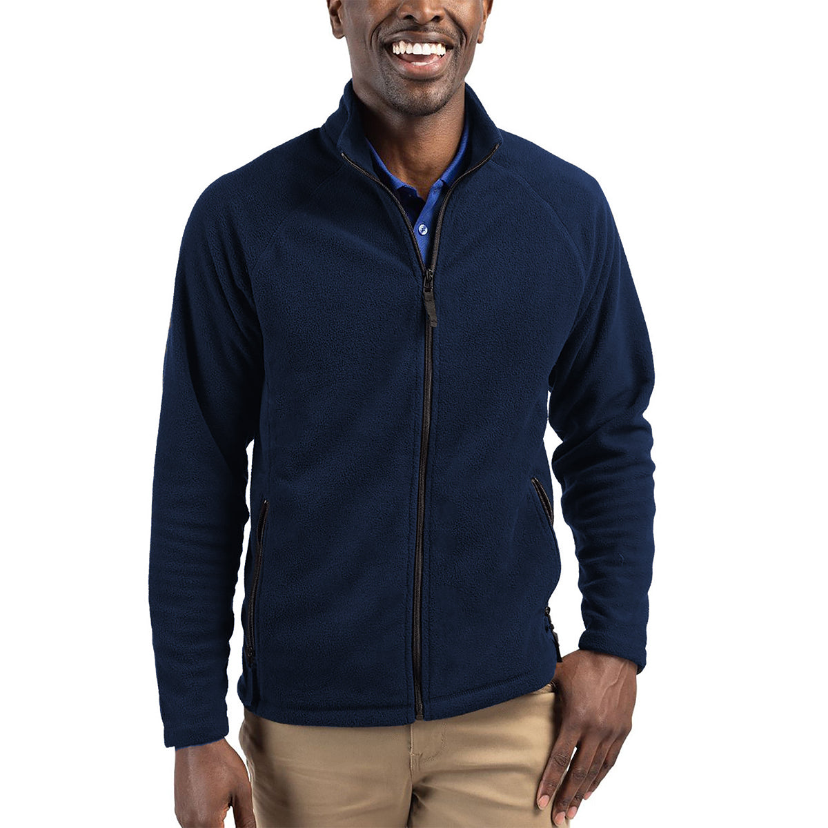 Cutter & Buck Clique Summit Performance Fleece Full Zip Men's Jacket - Image 2