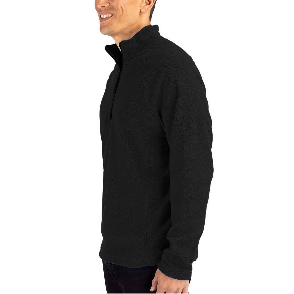 Cutter & Buck Clique Summit Performance Fleece Half Zip Men's Pullover Jacket - Image 3