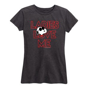 Peanuts - Ladies Love Sunglasses - Women's Short Sleeve Graphic T-Shirt