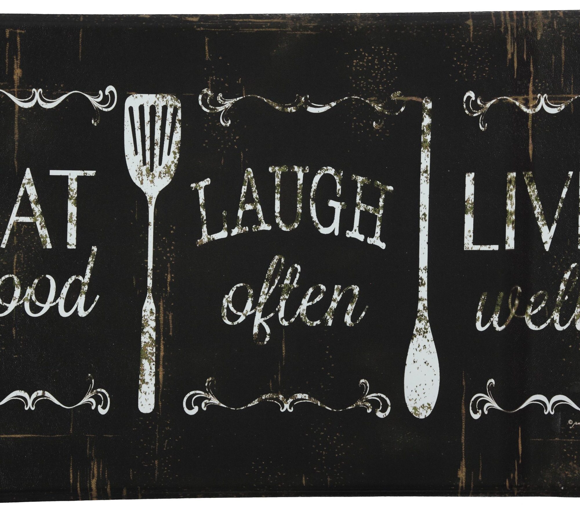 Eat Laugh Live Antifatigue Kitchen Mats