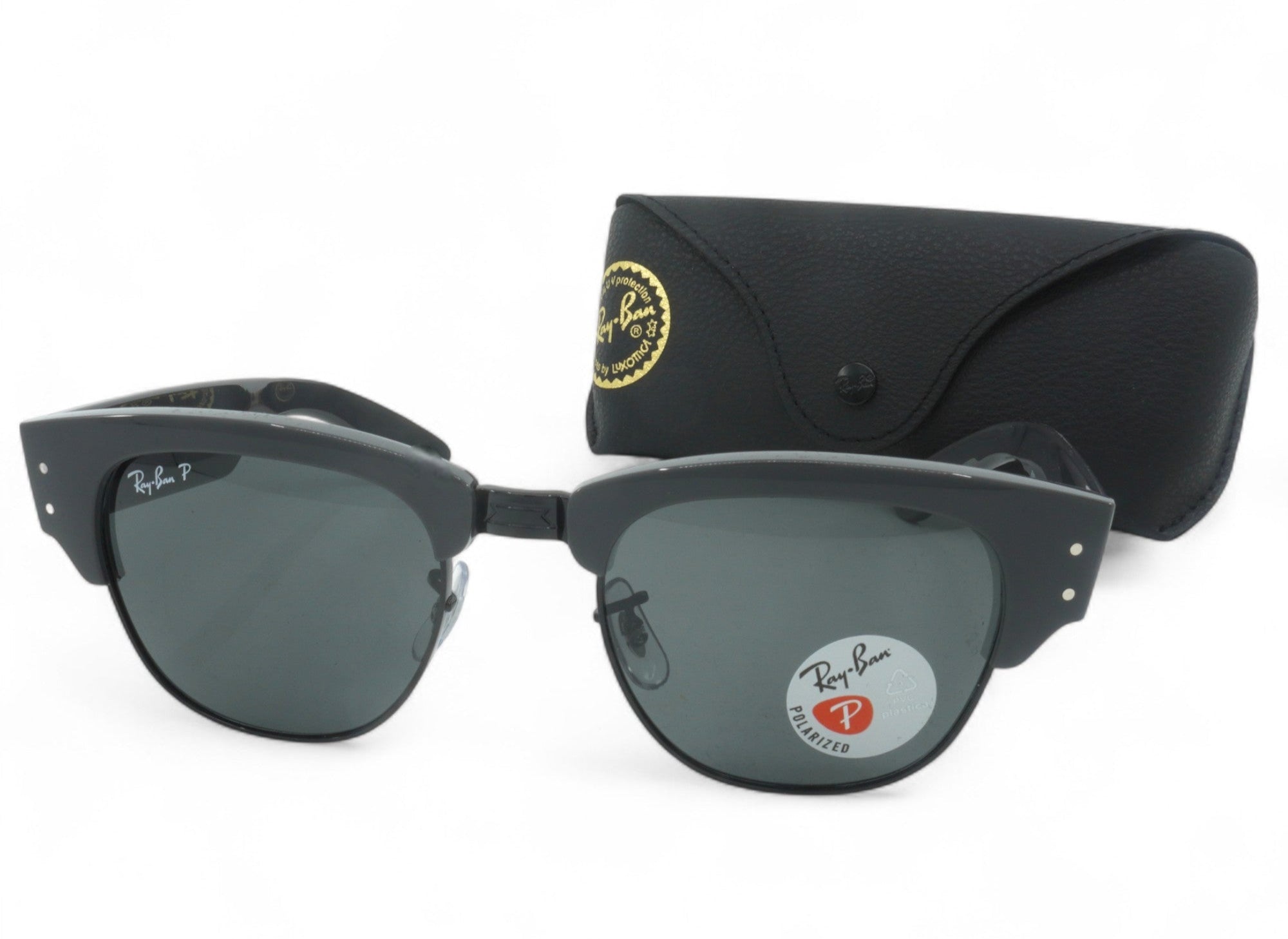 Ray-Ban Unisex Ray Ban Mega Clubmaster Polarized Sunglasses - Rb0316S-136748_53 - Image 6