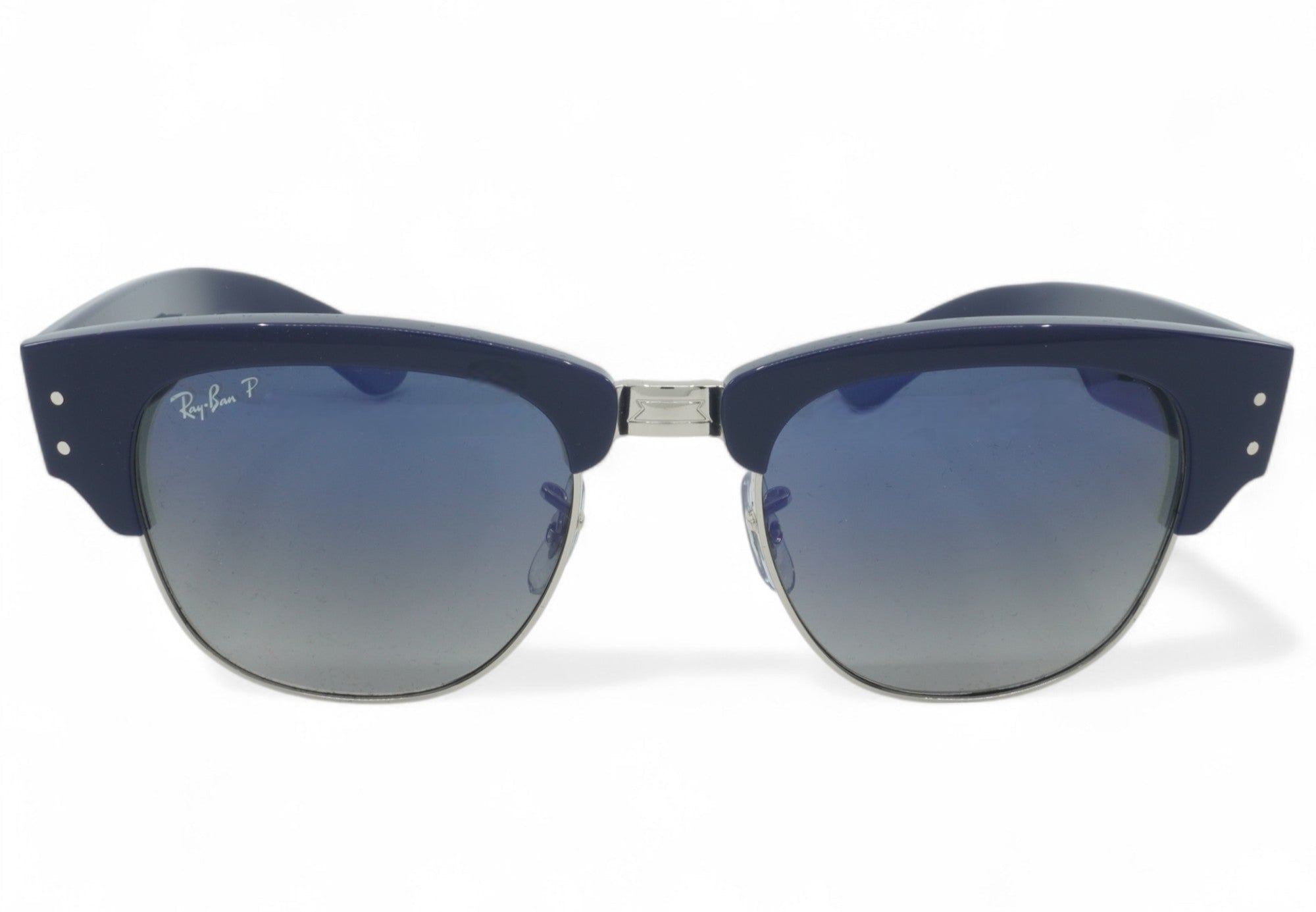 Ray-Ban Unisex Ray Ban Mega Clubmaster Polarized Sunglasses - Rb0316S-136678_53 - Image 3