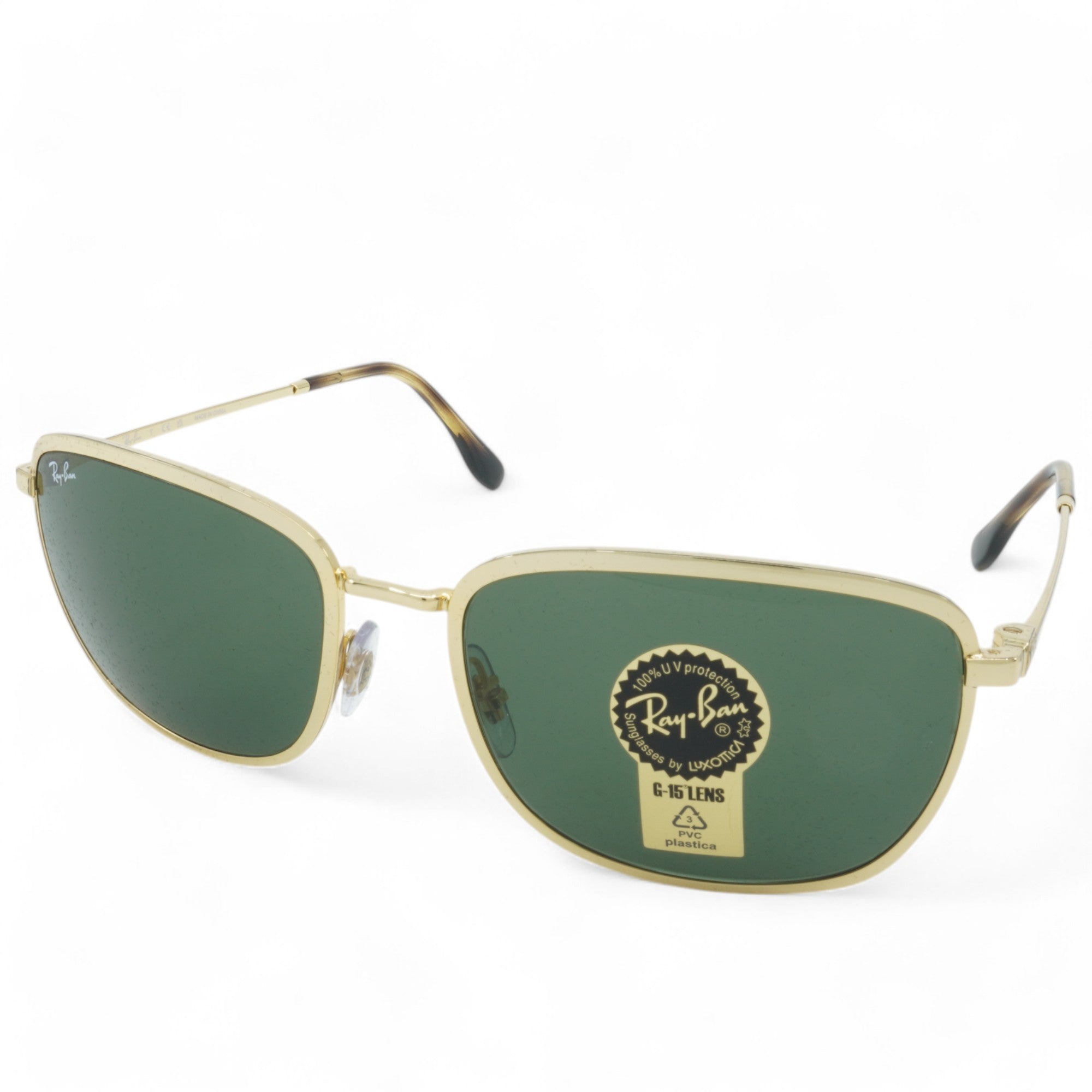 Ray-Ban Unisex Square Polarized Sunglasses - Rb3705-001/31_60 - Image 2