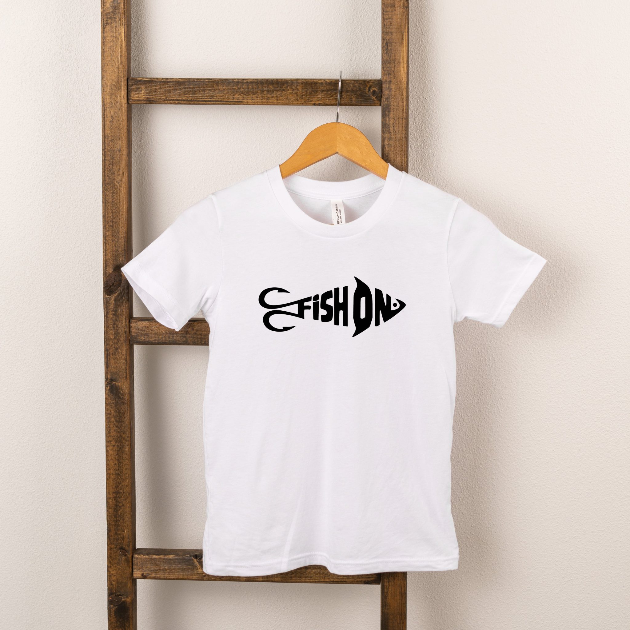 The Juniper Shop Toddler | Fish On Short Sleeve Crew Neck