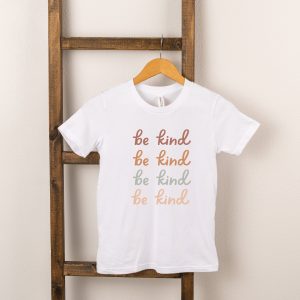 The Juniper Shop Toddler Be Kind Stacked Short Sleeve Crew Neck