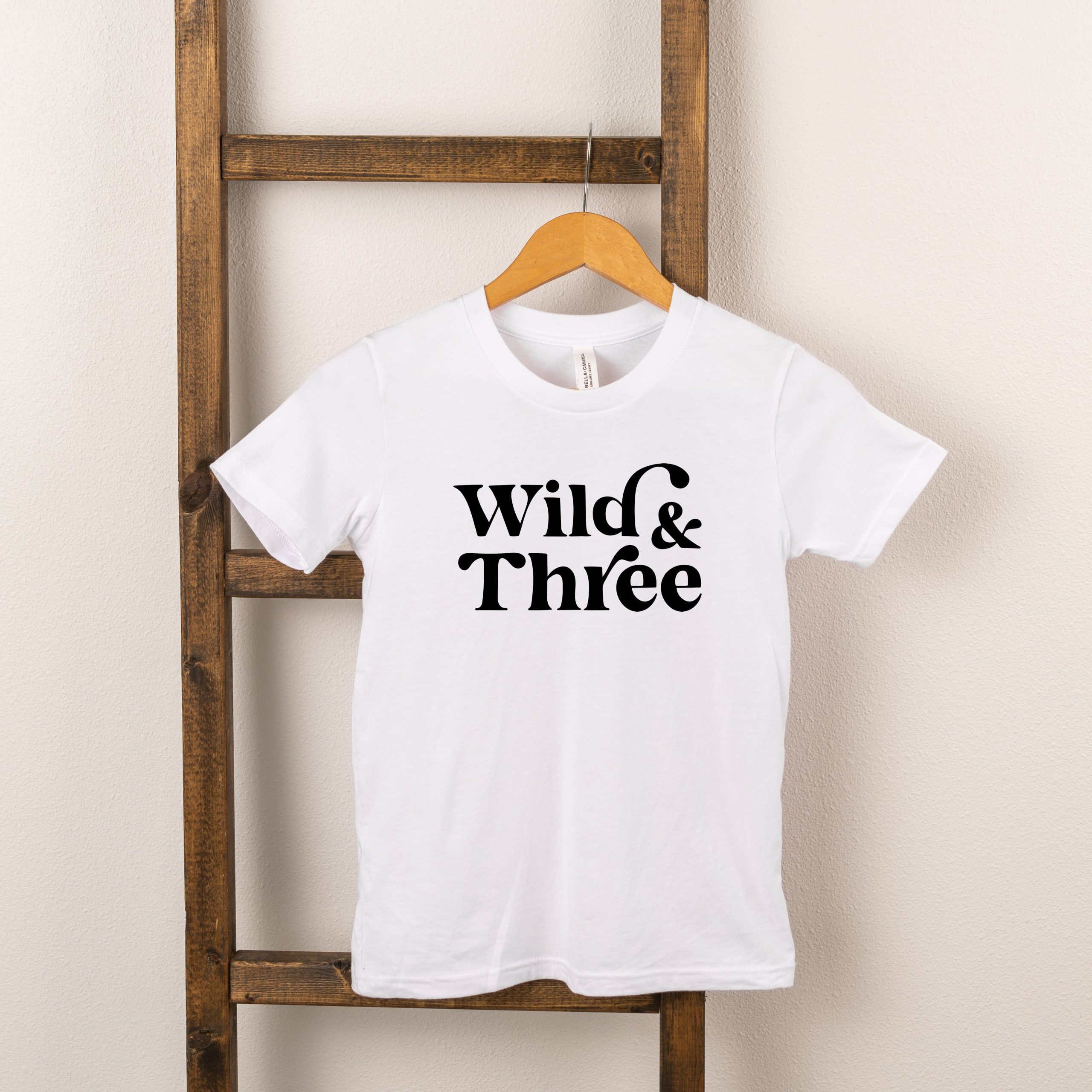 The Juniper Shop Toddler Wild And Three Short Sleeve Crew Neck - Image 3