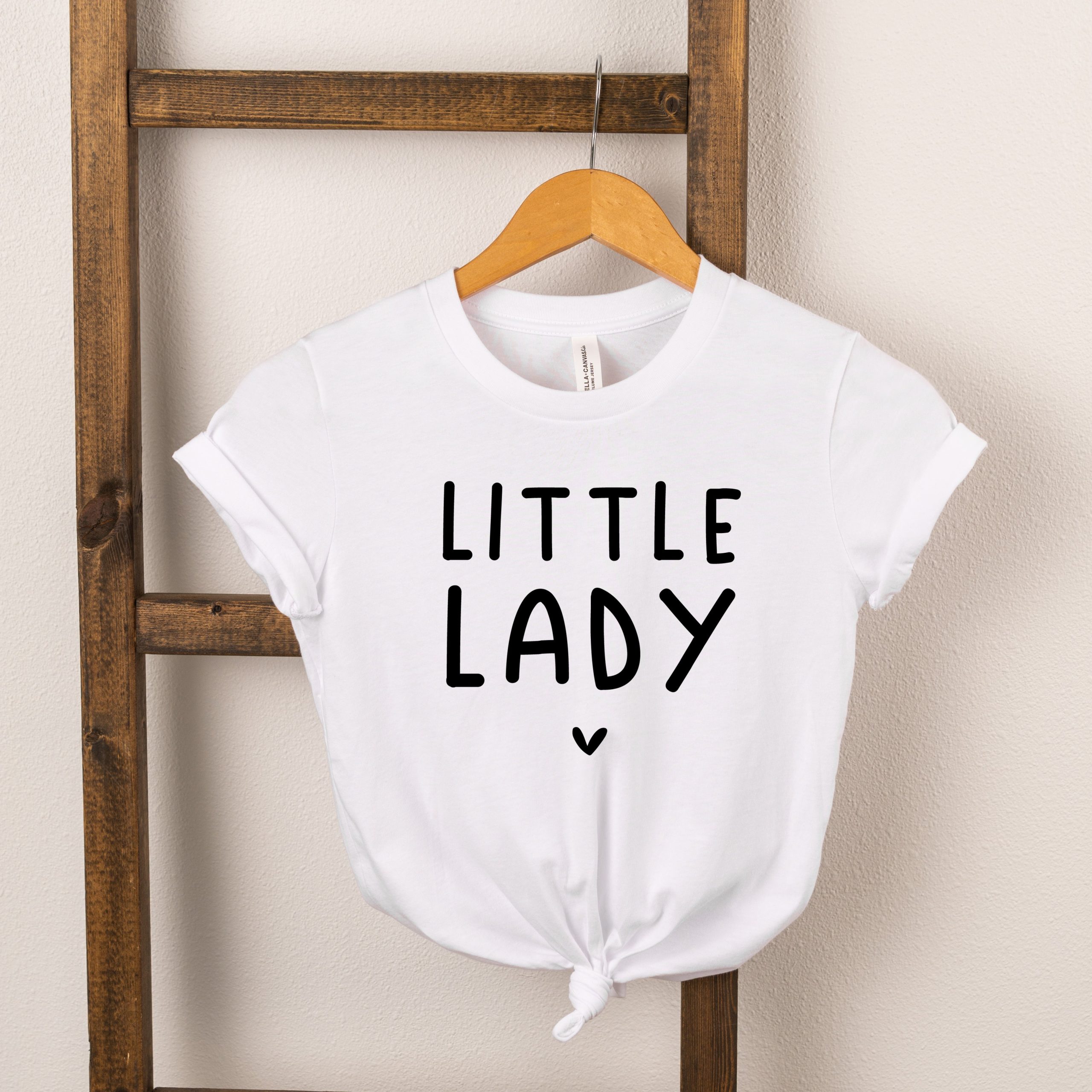 The Juniper Shop Toddler Little Lady Short Sleeve Crew Neck - Image 2