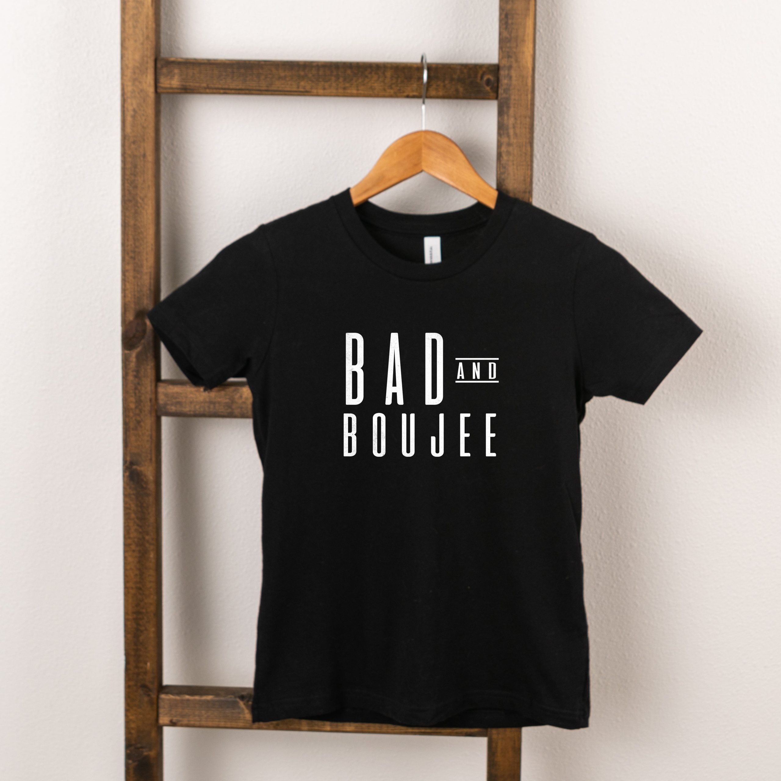 The Juniper Shop Toddler Bad And Boujee Short Sleeve Crew Neck - Image 2