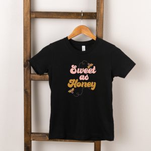 The Juniper Shop Toddler Sweet As Honey Short Sleeve Crew Neck