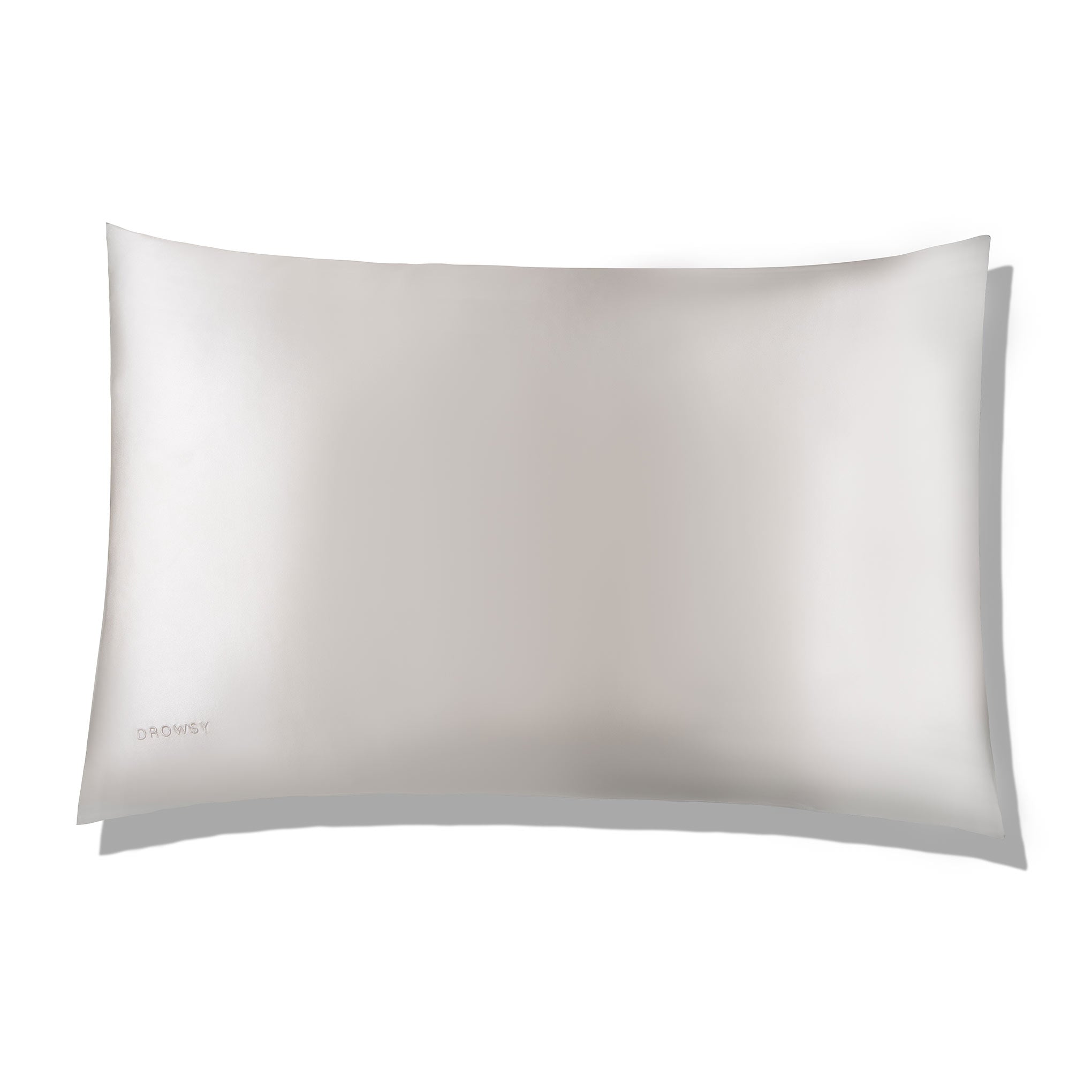Drowsy Sleep Co. Akoya Pearl Silk Pillowcase (King Size)