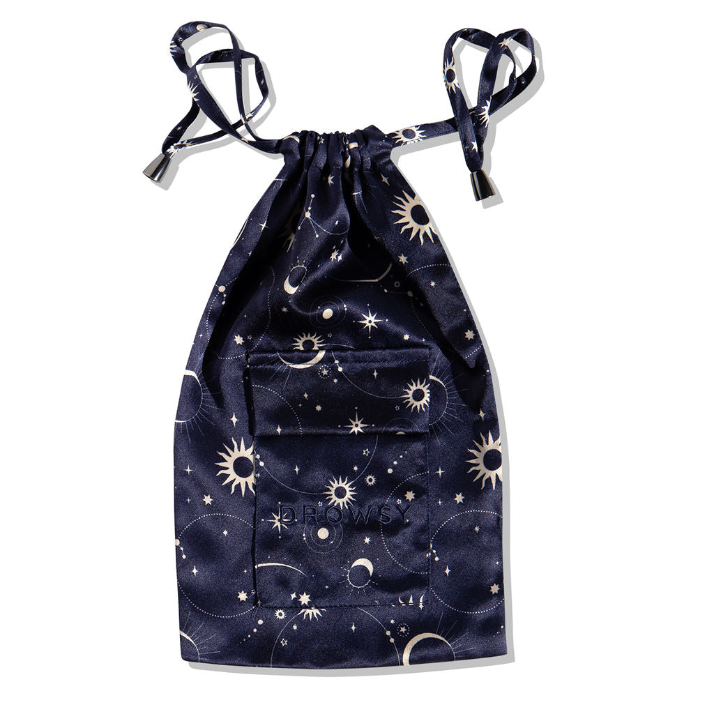 Drowsy Sleep Co. Cosmic Energy Silk Carry Pouch - Image 2