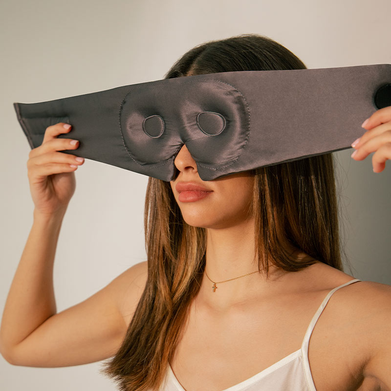 Drowsy Sleep Co. Moonlight Shadow - Eyelash Protecting Mask - Image 3