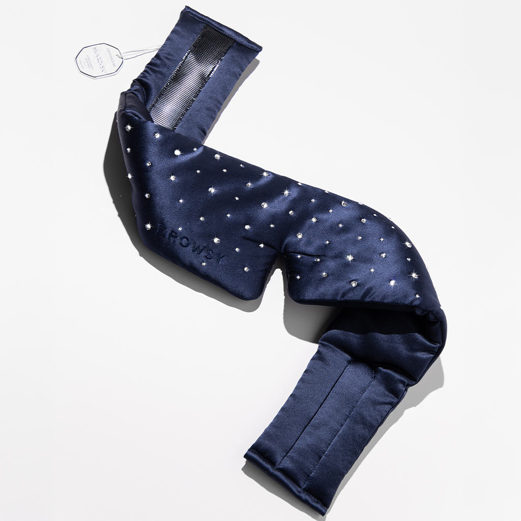 Drowsy Sleep Co. Silk Sleep Eye Mask Crystals by Swarovski? - Image 7