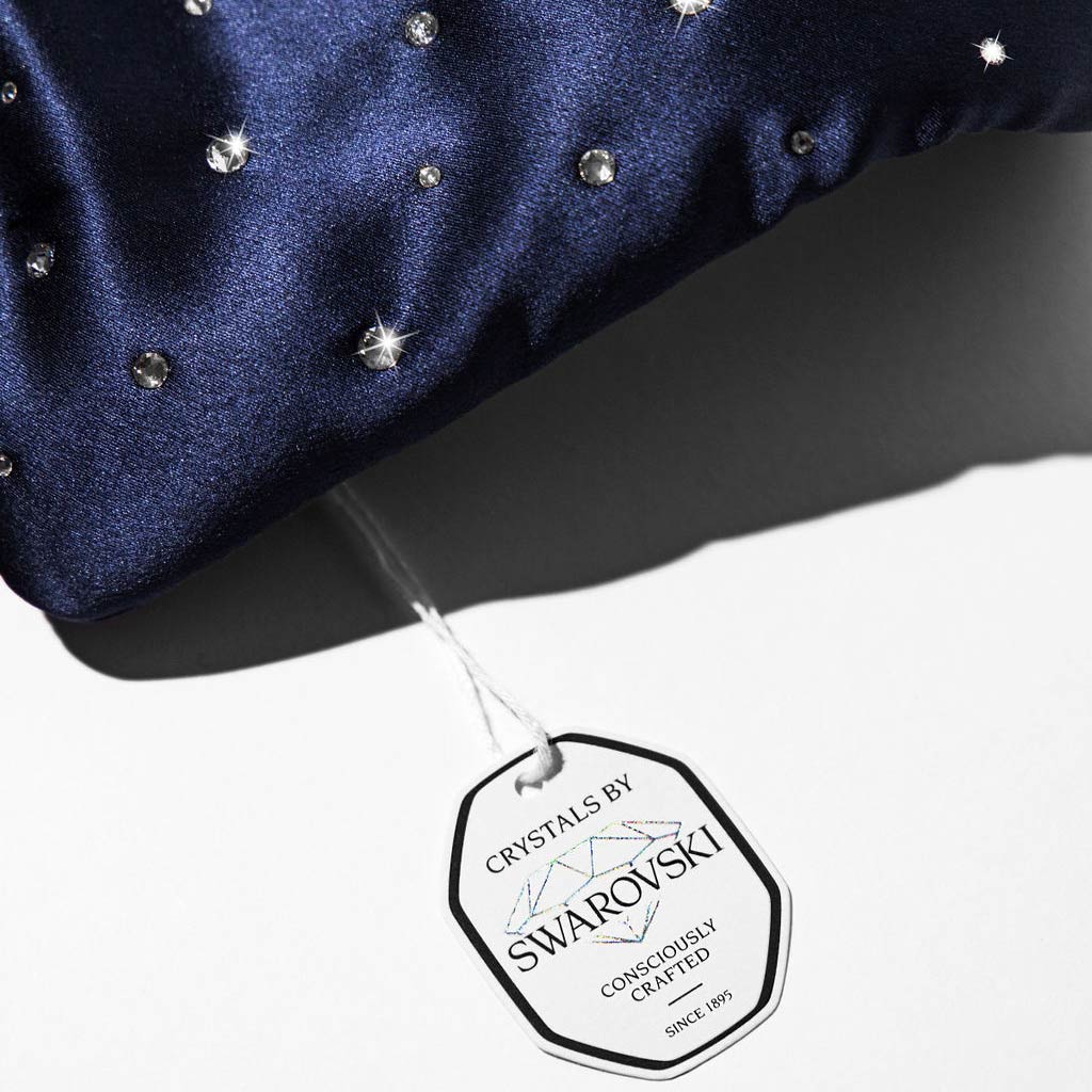 Drowsy Sleep Co. Silk Sleep Eye Mask Crystals by Swarovski? - Image 5