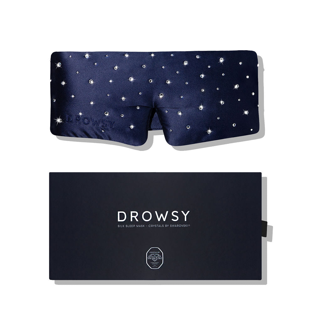 Drowsy Sleep Co. Silk Sleep Eye Mask Crystals by Swarovski? - Image 6