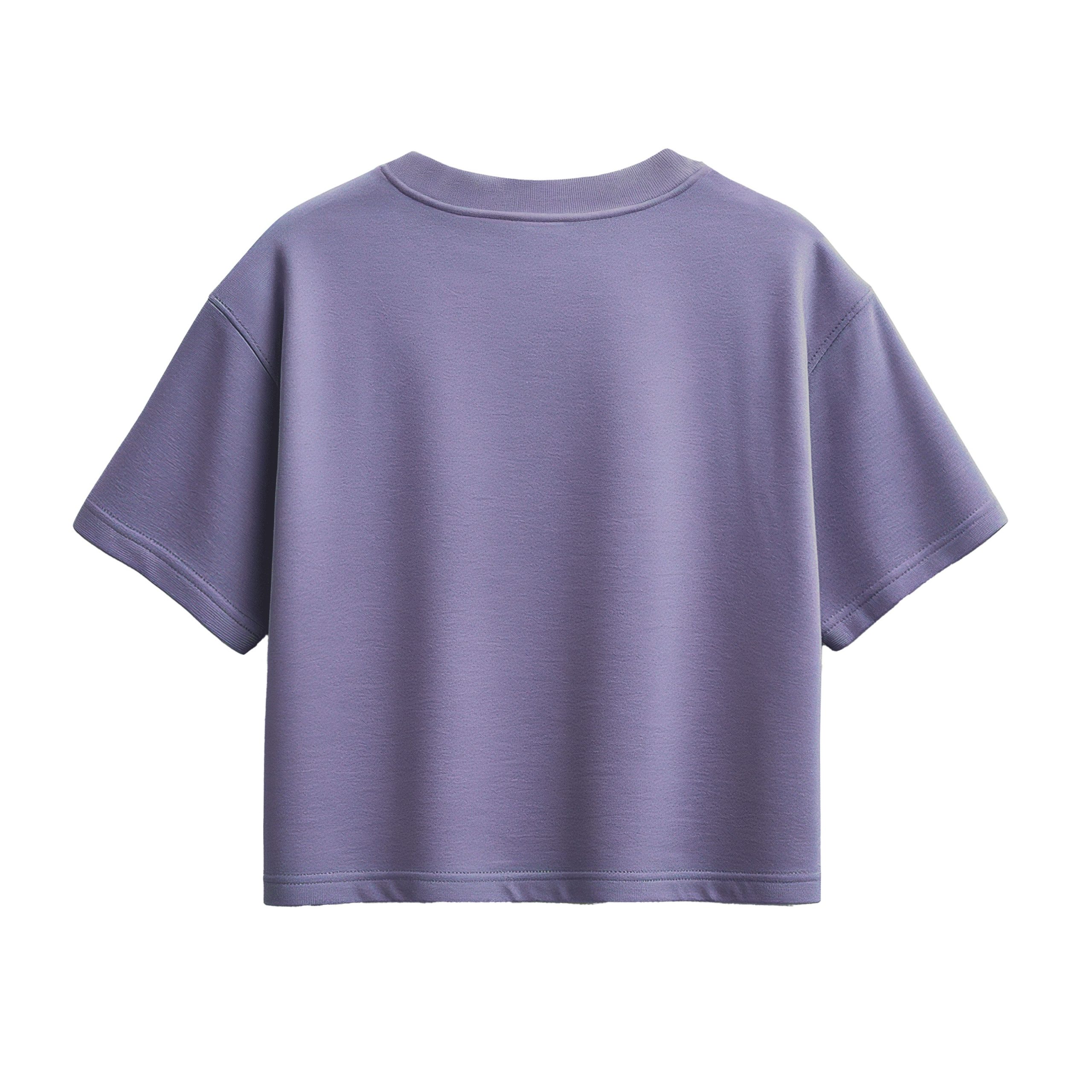 Instant Message - Reindeer List - Youth Girl Short Sleeve Boxy Tee - Image 10