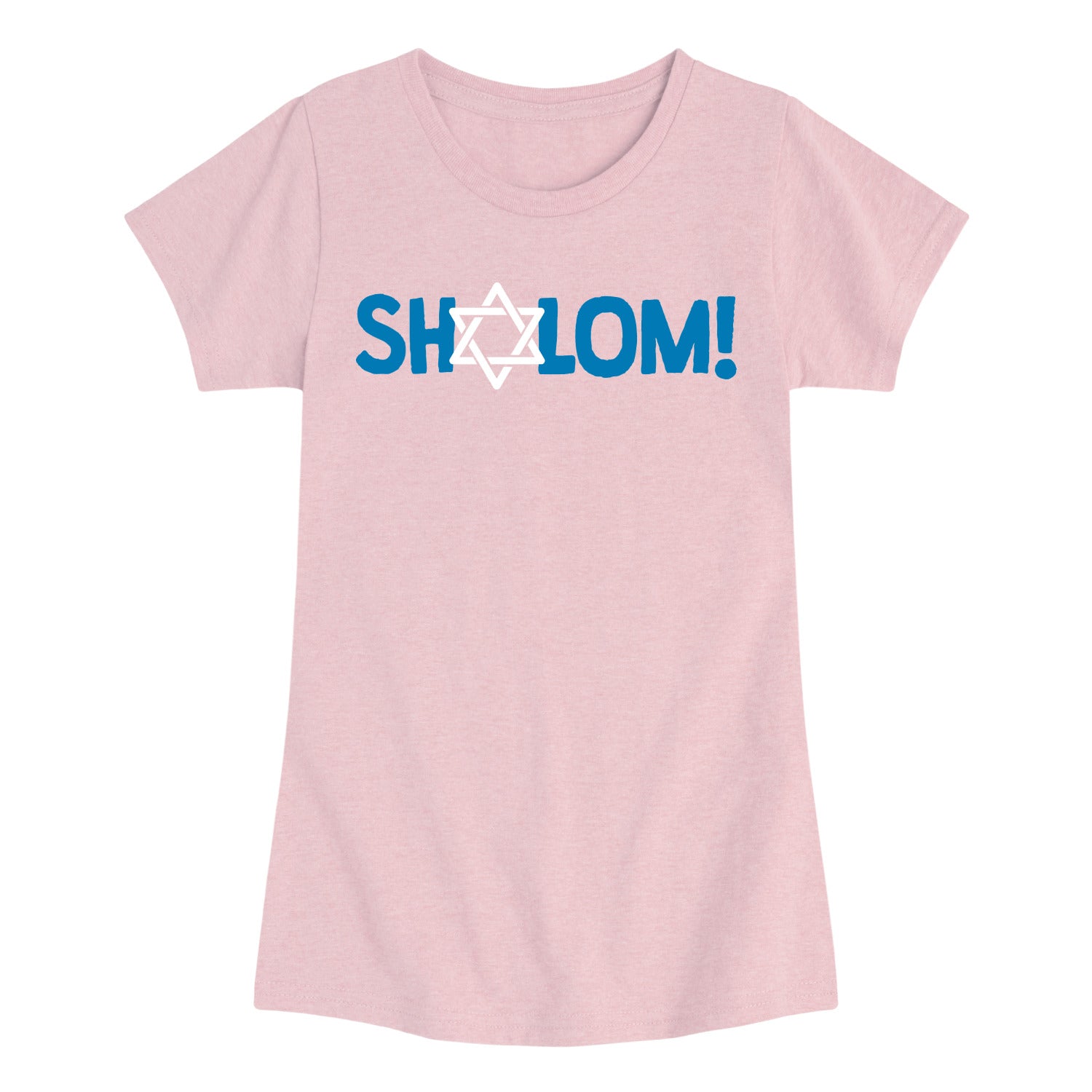 Instant Message - Shalom - Youth Girls Short Sleeve T-shirt - Image 2