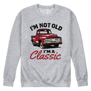 Instant Message - Im Not Old Classic - Men's Crew Neck Fleece Pullover