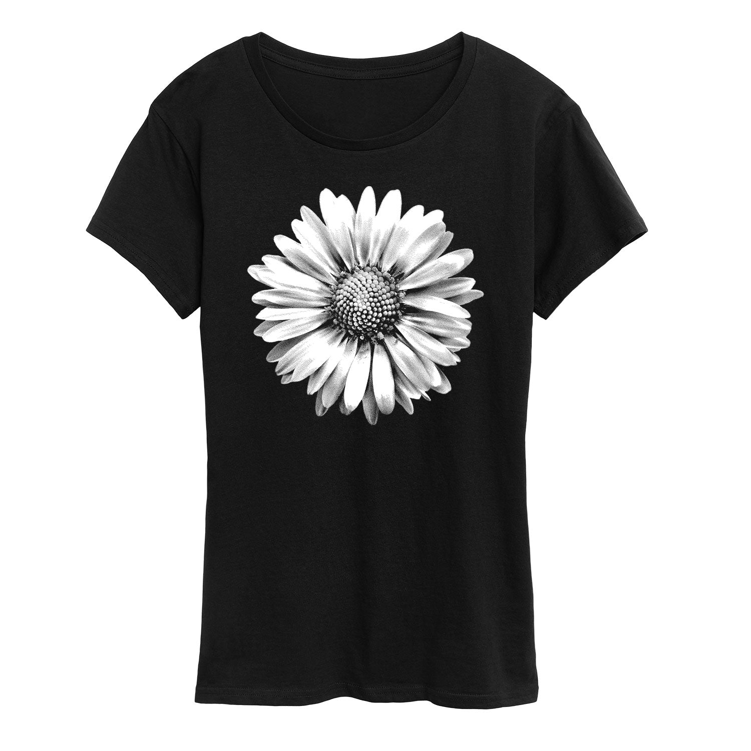Instant Message - White Daisy - Women's Short Sleeve Graphic T-shirt - Image 2