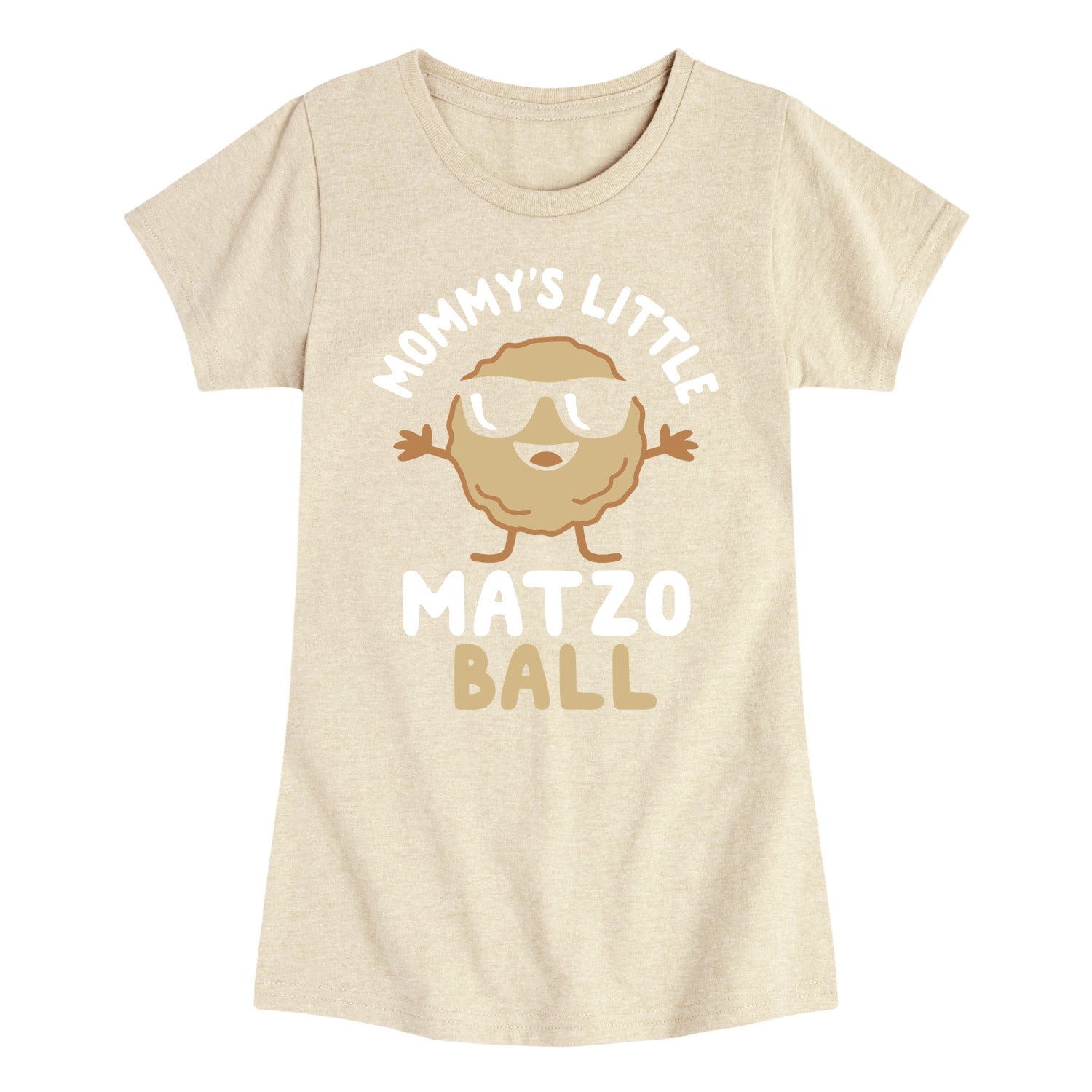 Instant Message - Mommys Little Matzo Ball - Youth Girls Short Sleeve T-shirt