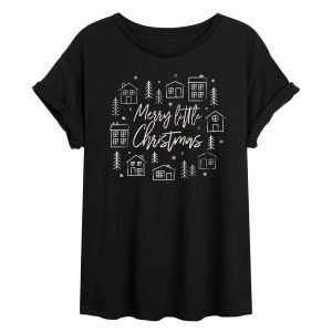 Instant Message - Merry Little Christmas - Women's Graphic T-shirt