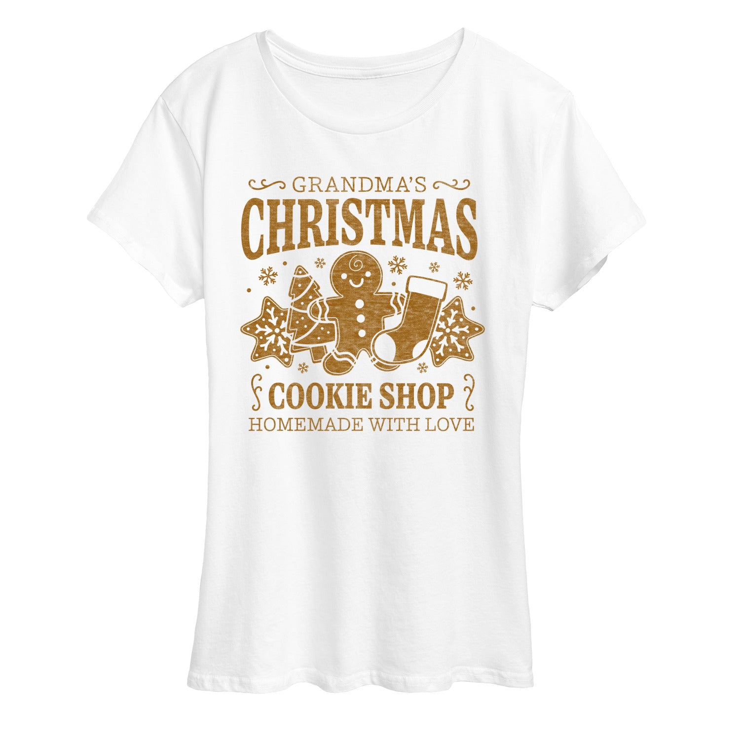 Instant Message - Grandmas Cookie Shop - Women's Short Sleeve Graphic T-shirt - Image 2