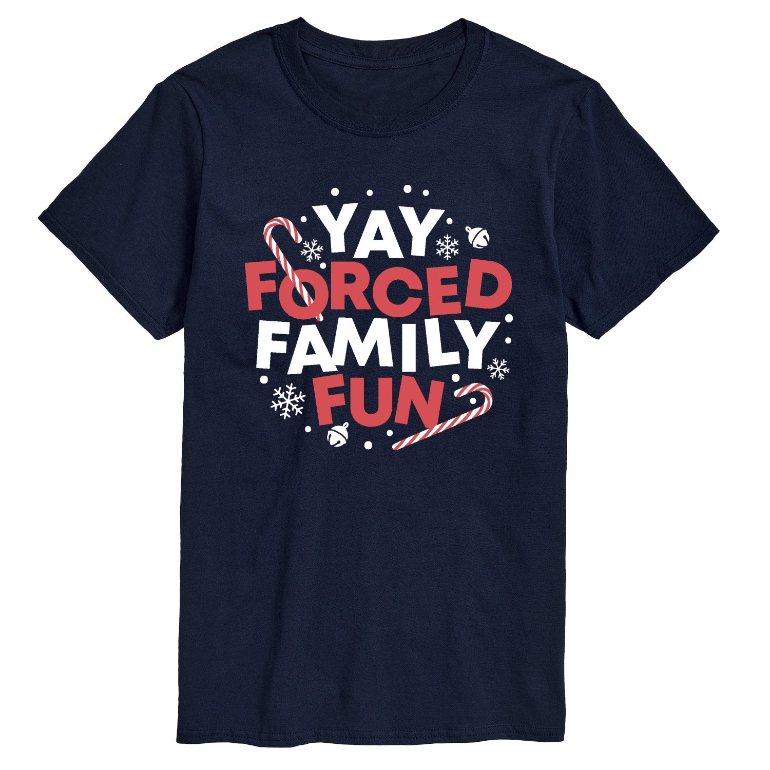Instant Message - Yay Forced Family Fun - Men's Short Sleeve Graphic T-Shirt - Image 5