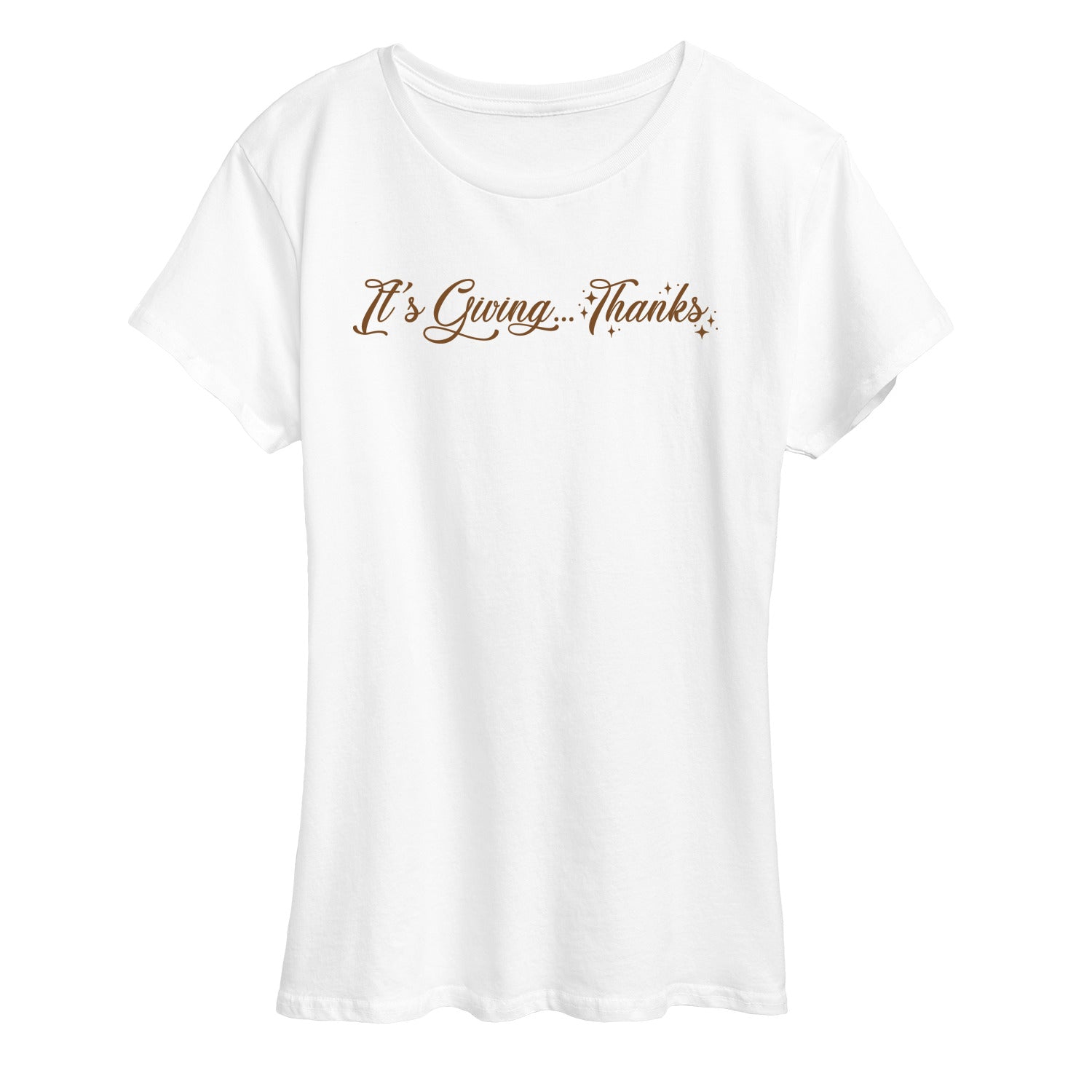 Instant Message - Its Giving Thanks - Women's Short Sleeve Graphic T-shirt