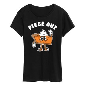 Instant Message - Piece Out Pie - Women's Short Sleeve Graphic T-shirt