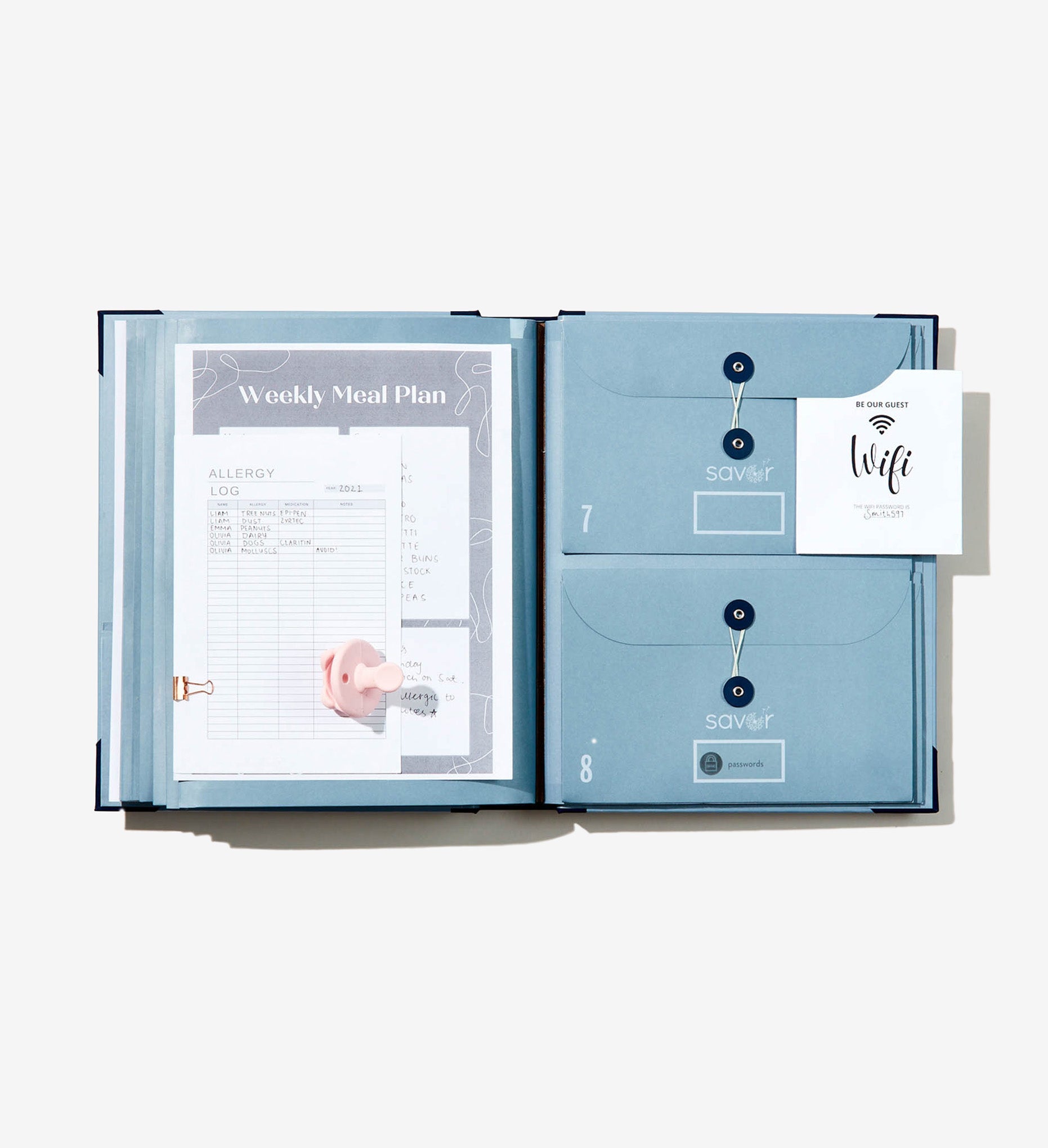 Savor Babysitter Binder - Image 10