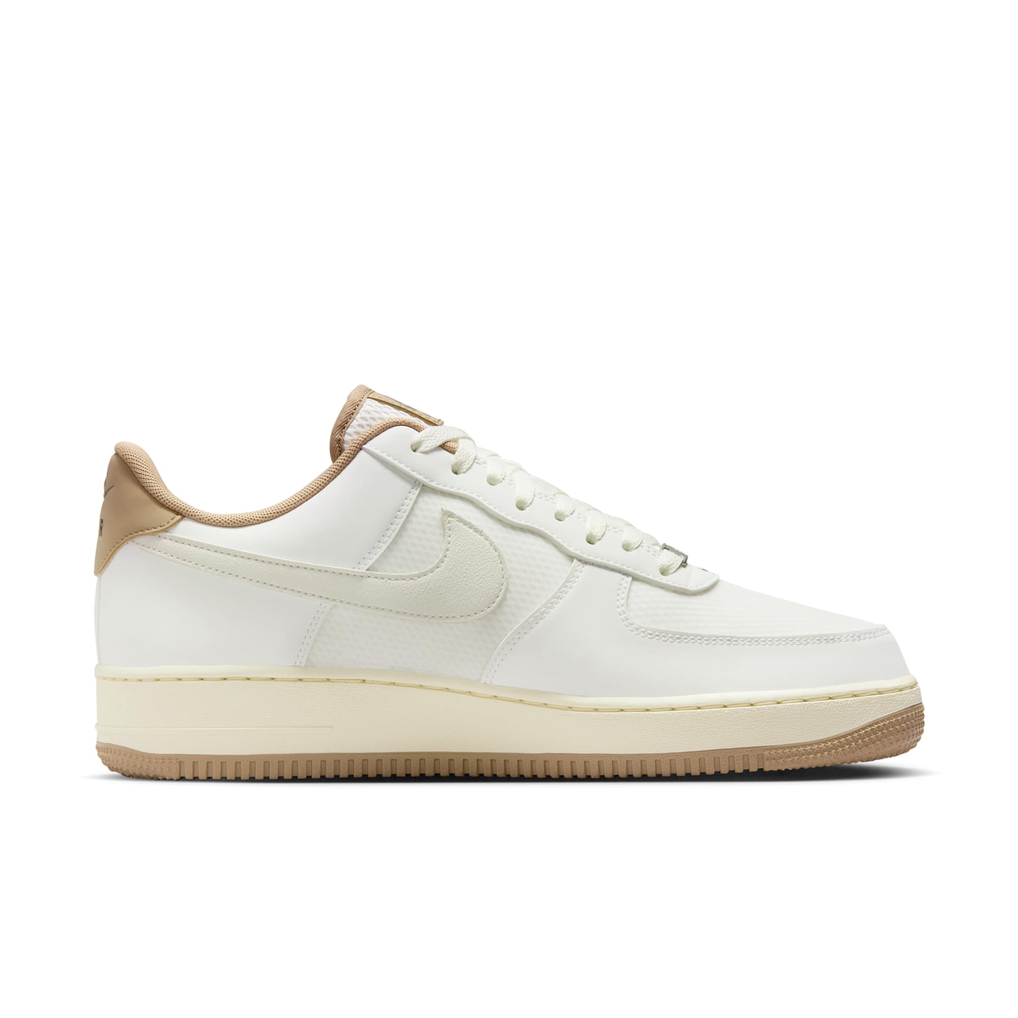Nike Men's Air Force 1 Low '07 Lv8 'Summit White Khaki' - Fz5225-100