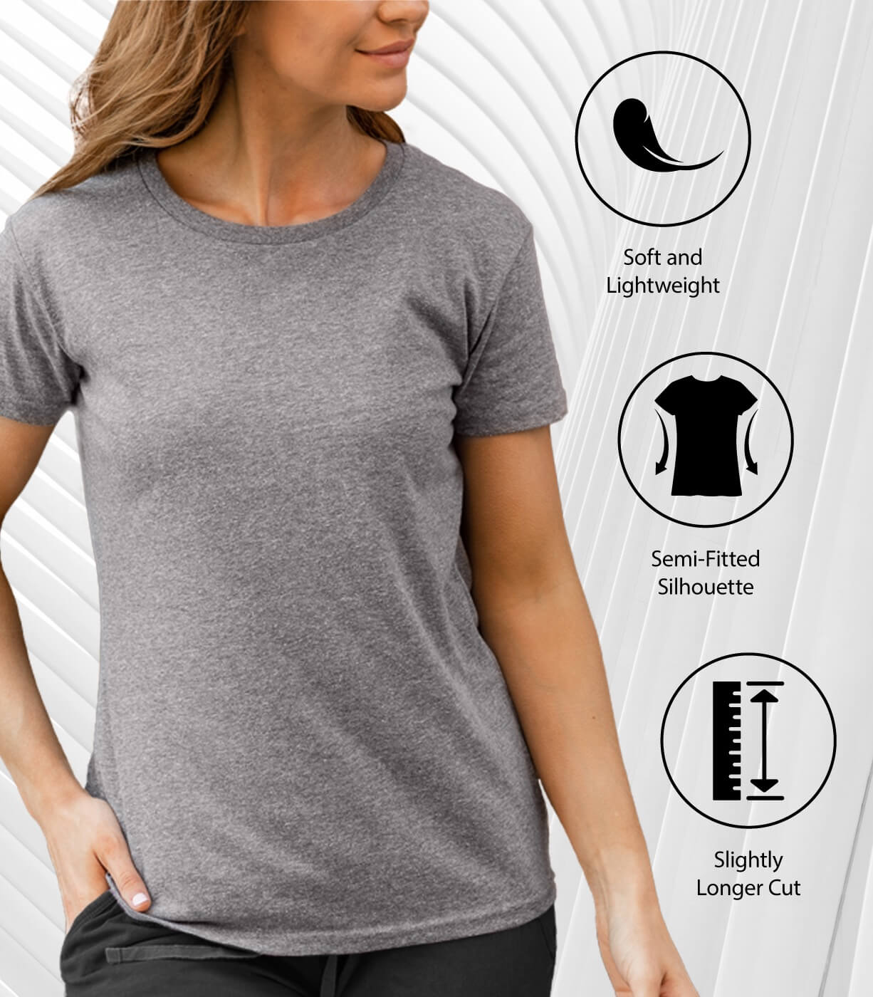 Instant Message - Christmas Baking Gnome - Women's Short Sleeve Graphic T-Shirt - Image 4