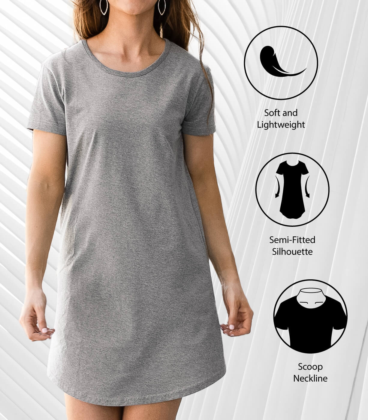 Peanuts - Happy Thanksgiving Icons - Women's Any Way Dress - Image 9